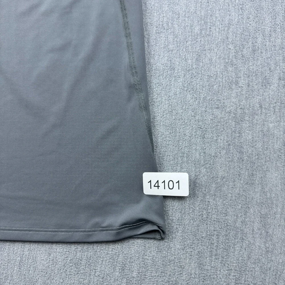 Nike Pro Shirt Mens Medium Gray Core Dri-Fit‎ Slim Fit Active Gym Workout FB7924